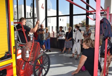 visite de la caserne des pompiers 7